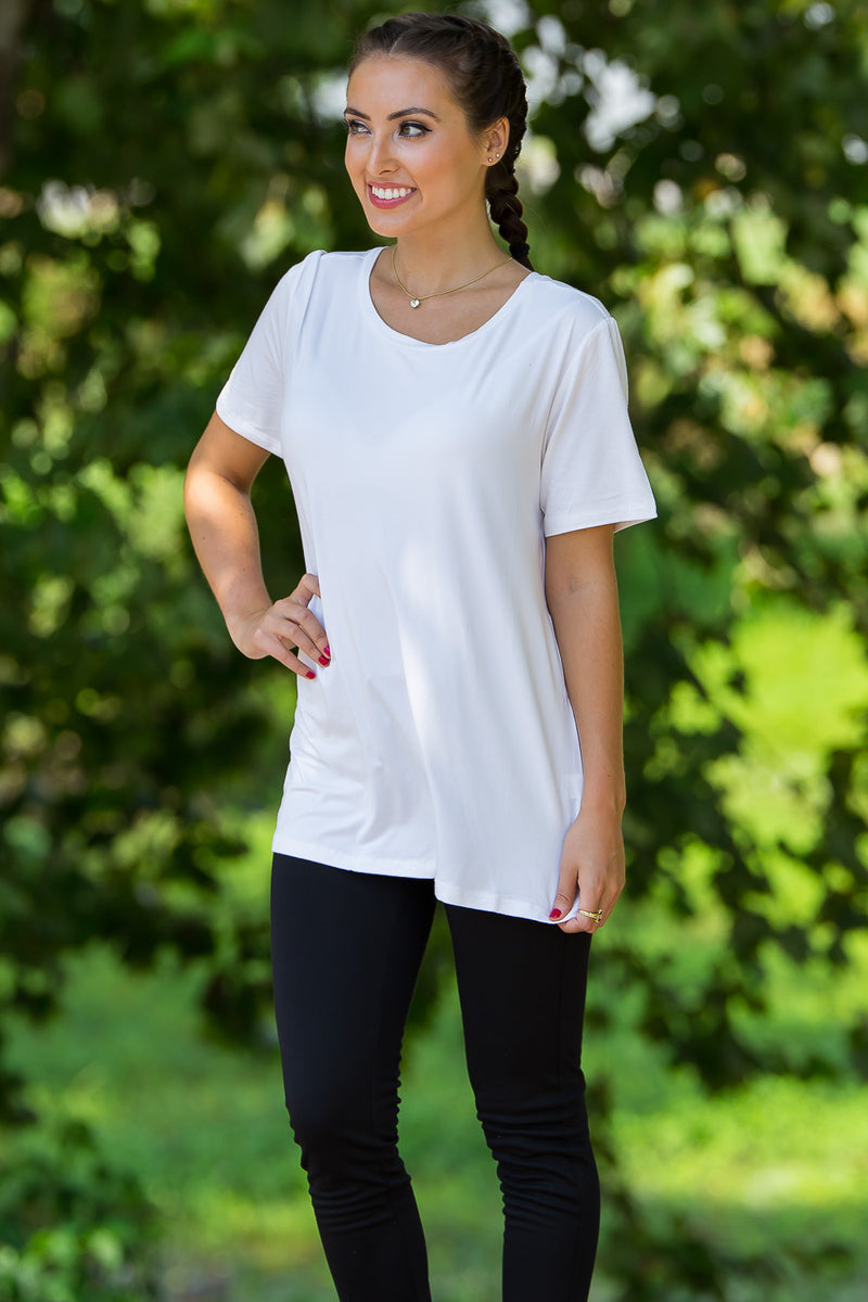 Short Sleeve Off White Piko Tee By Piko 1988