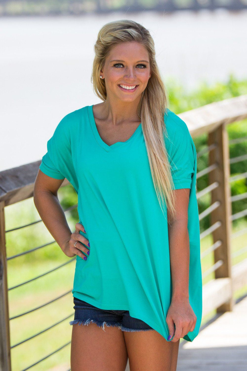 Short Sleeve Piko Top - Light Green - Piko Clothing