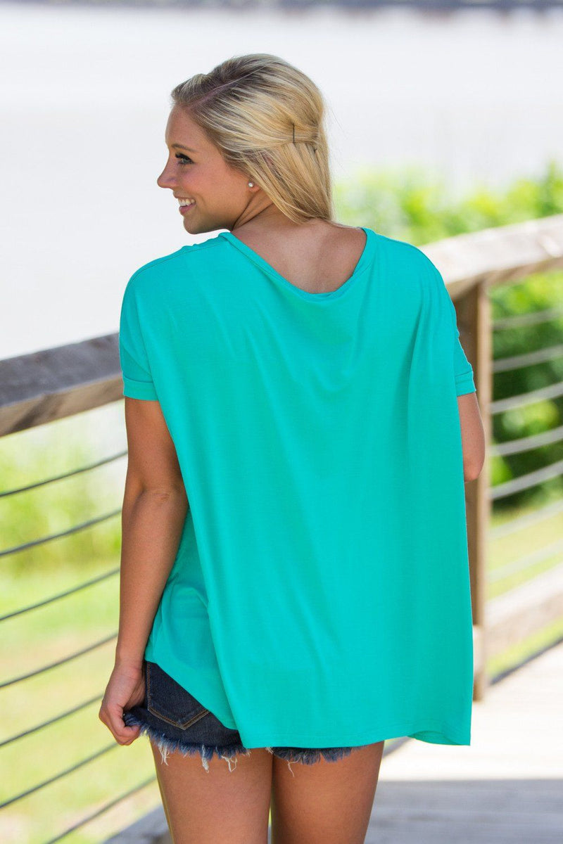 Short Sleeve Piko Top - Light Green - Piko Clothing
