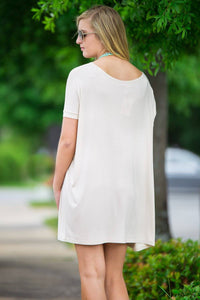 Short Sleeve Piko Tunic - Sand - Piko Clothing