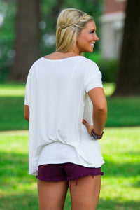 Short Sleeve Piko Top - Off White - Piko Clothing