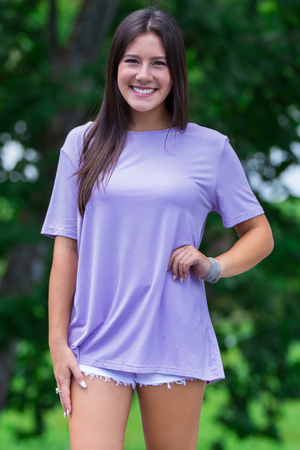 Lilac Piko Tee By Piko1988